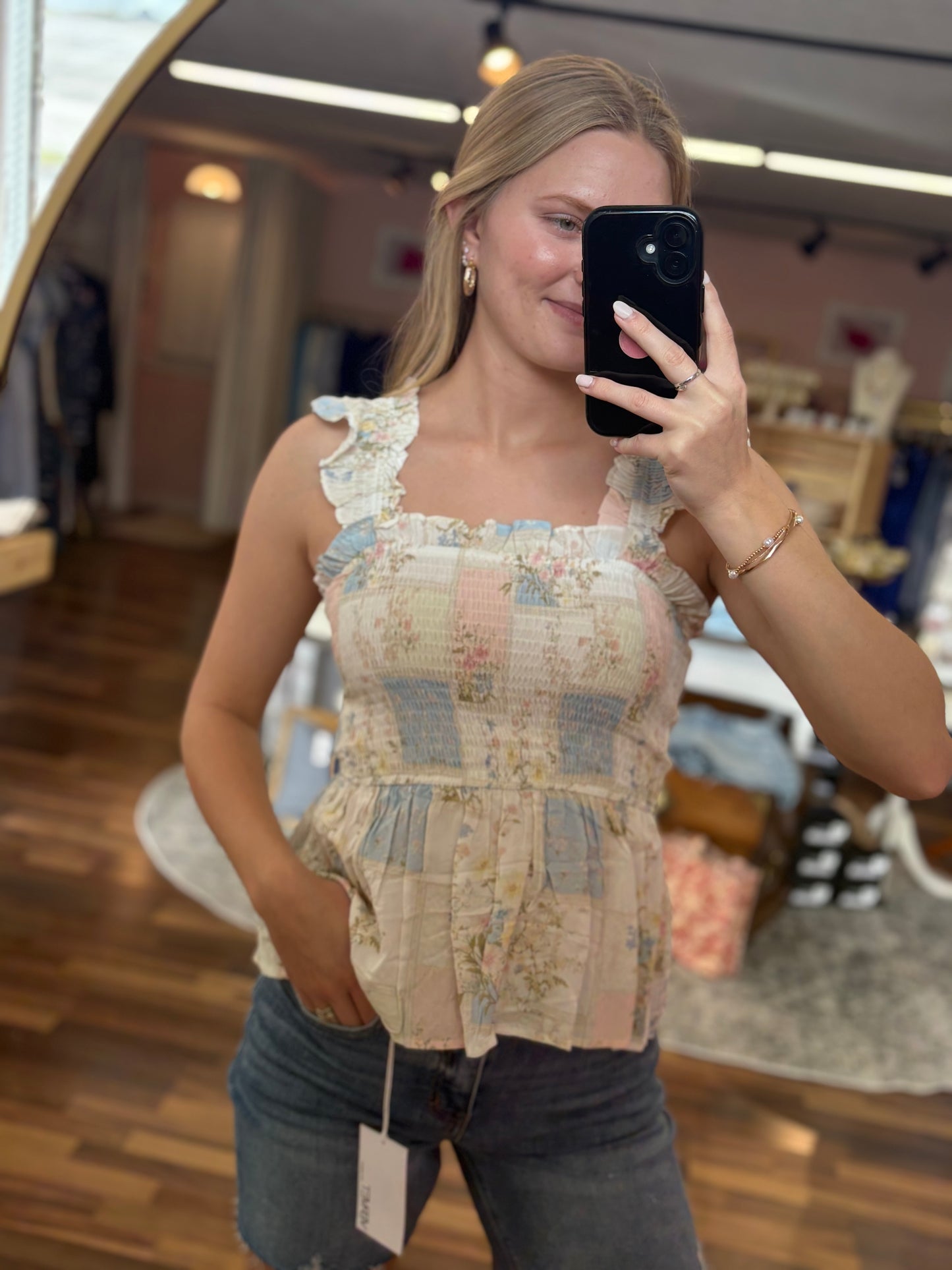 Floral Print Top