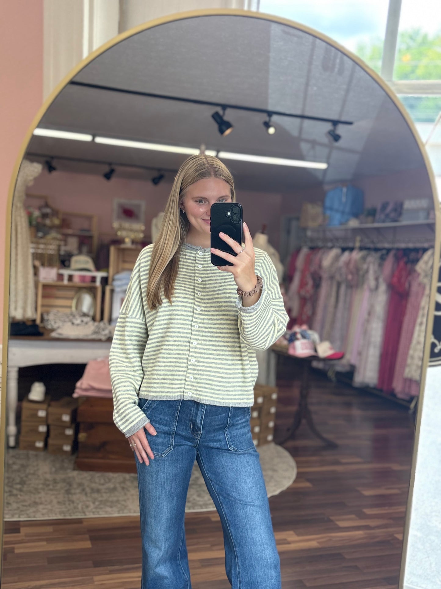Butter Yellow Knit Cardigan