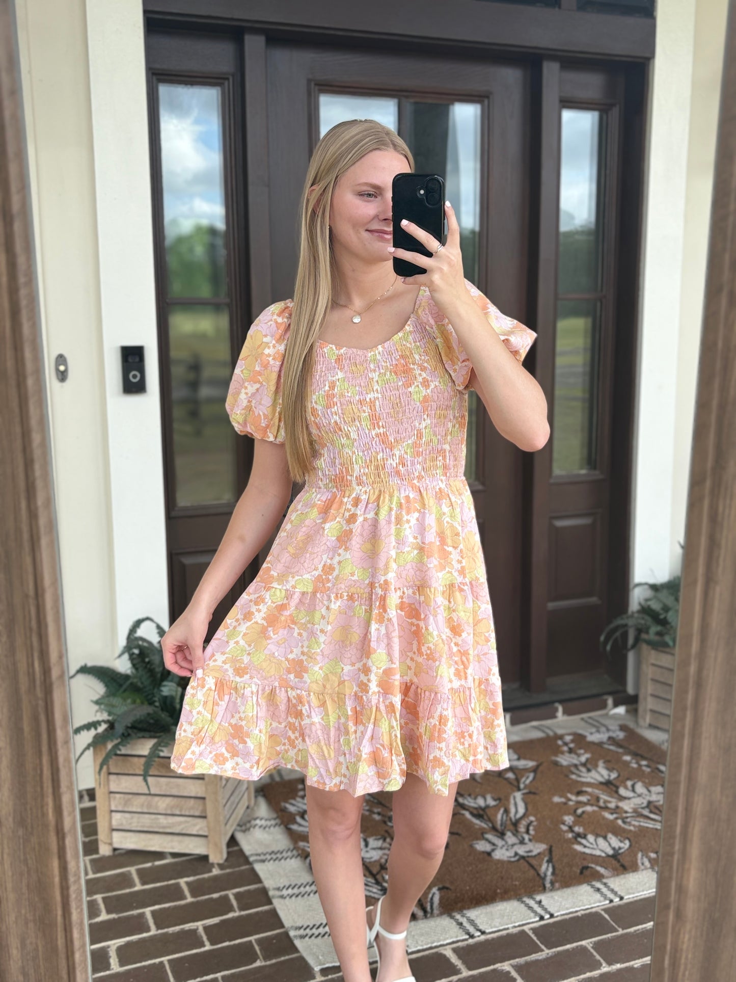 Mae Floral Textured Mini