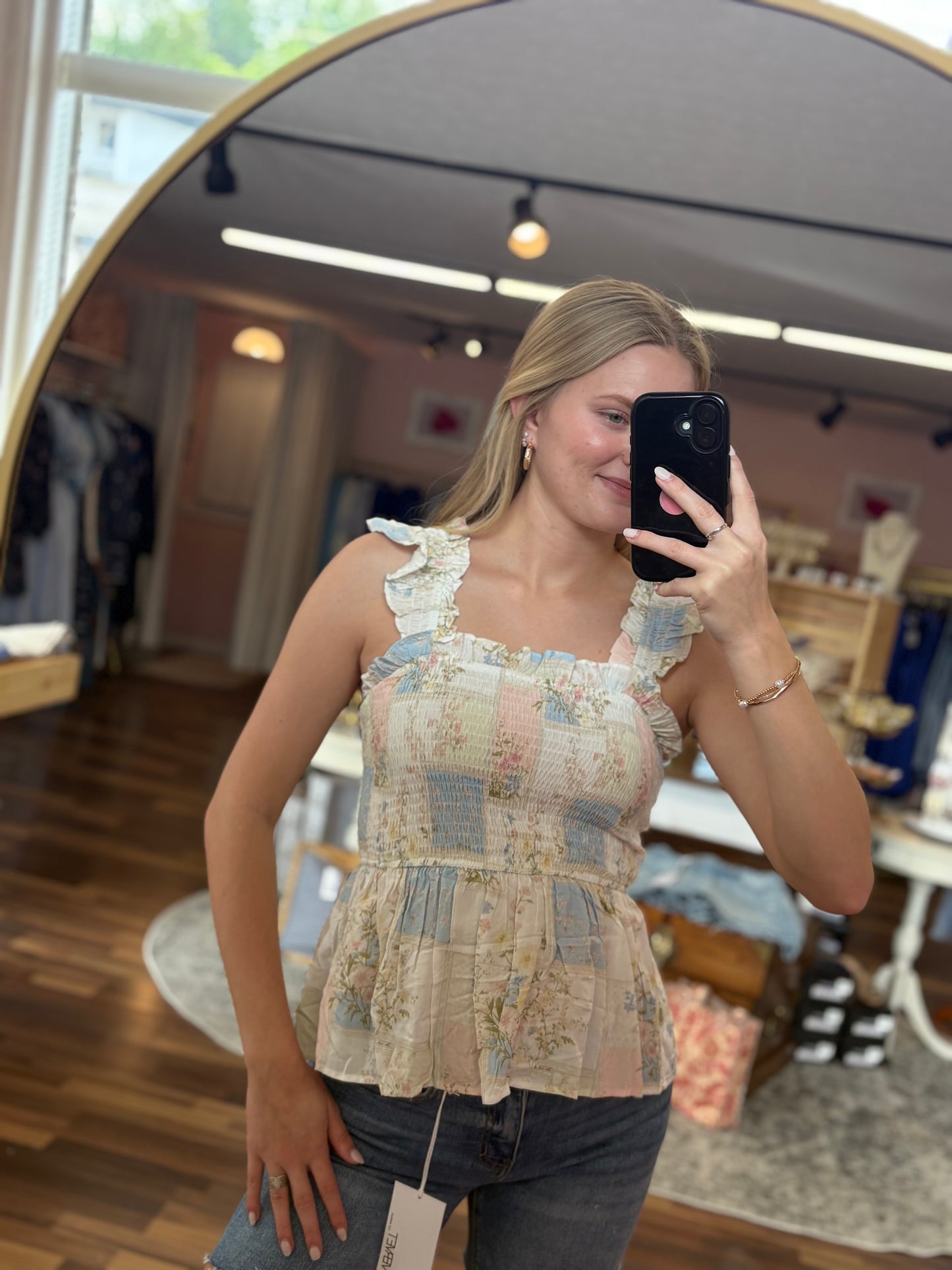 Floral Print Top