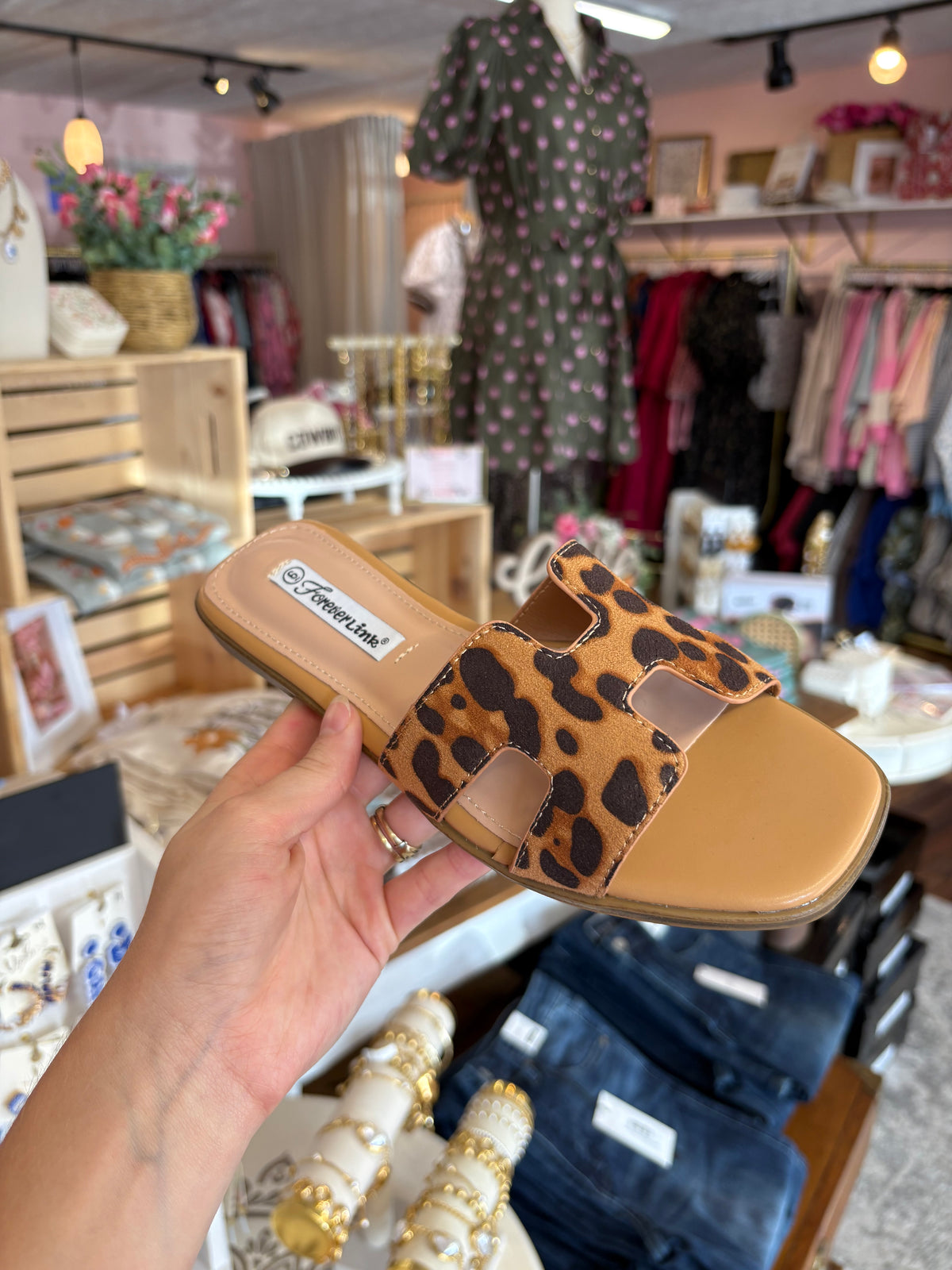Leopard Lady Sandal