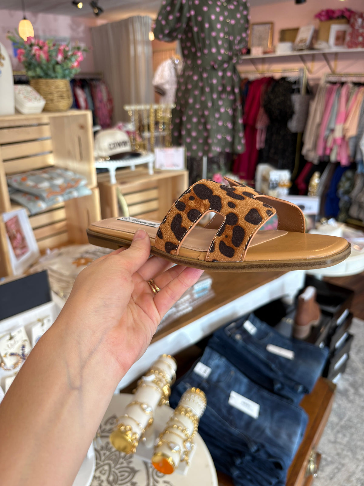 Leopard Lady Sandal