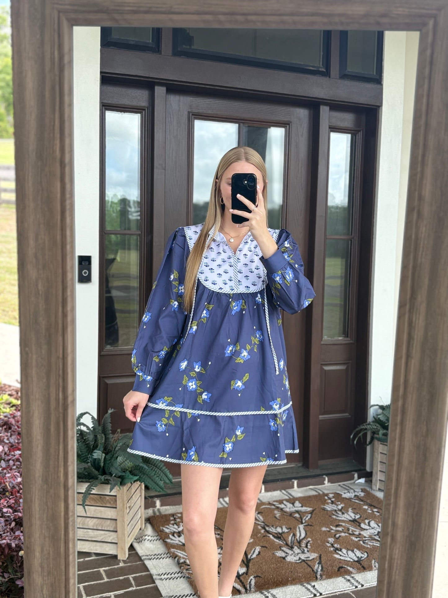 Navy Two Print Mini