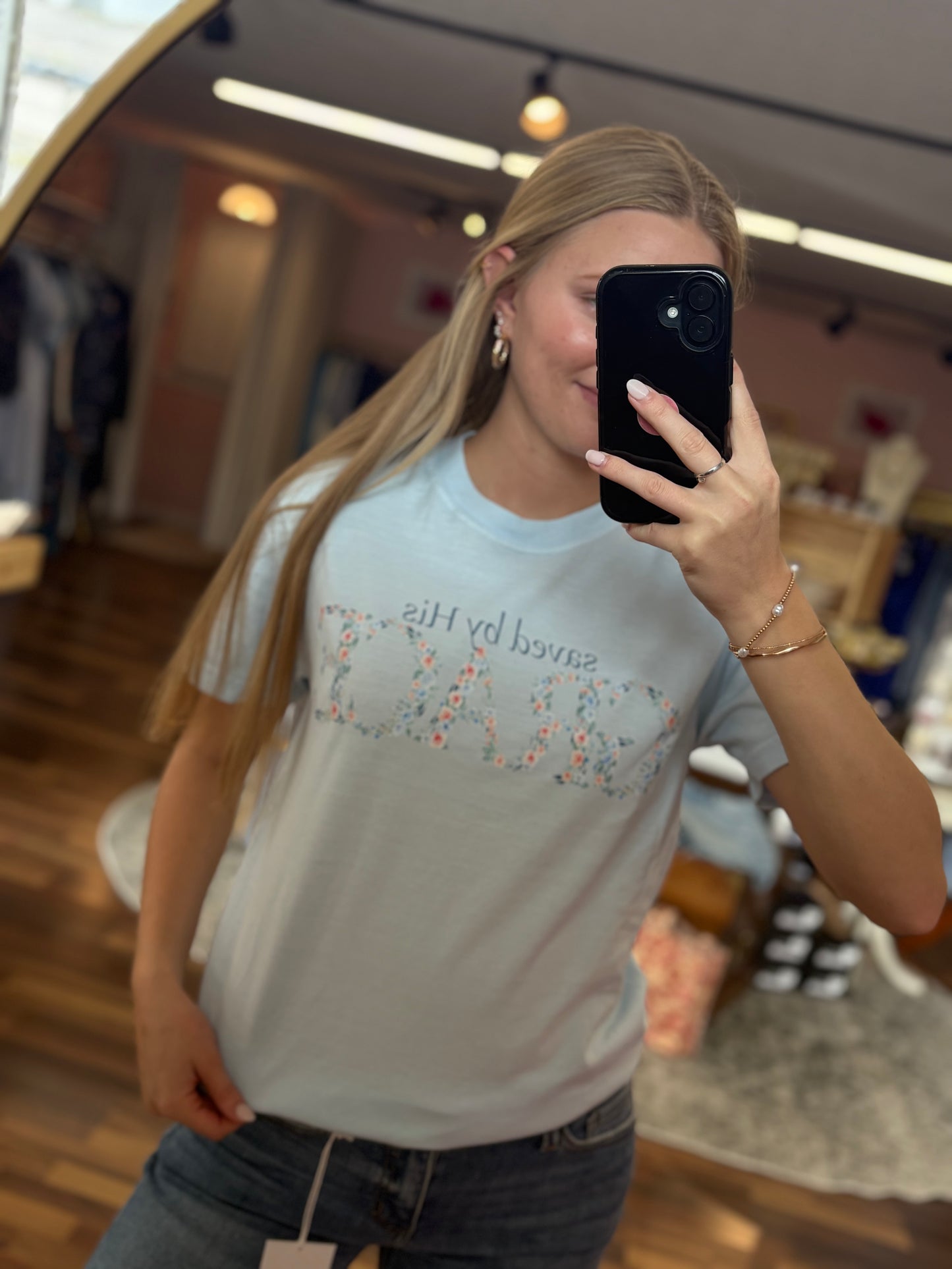 Saved By His Grace Tee