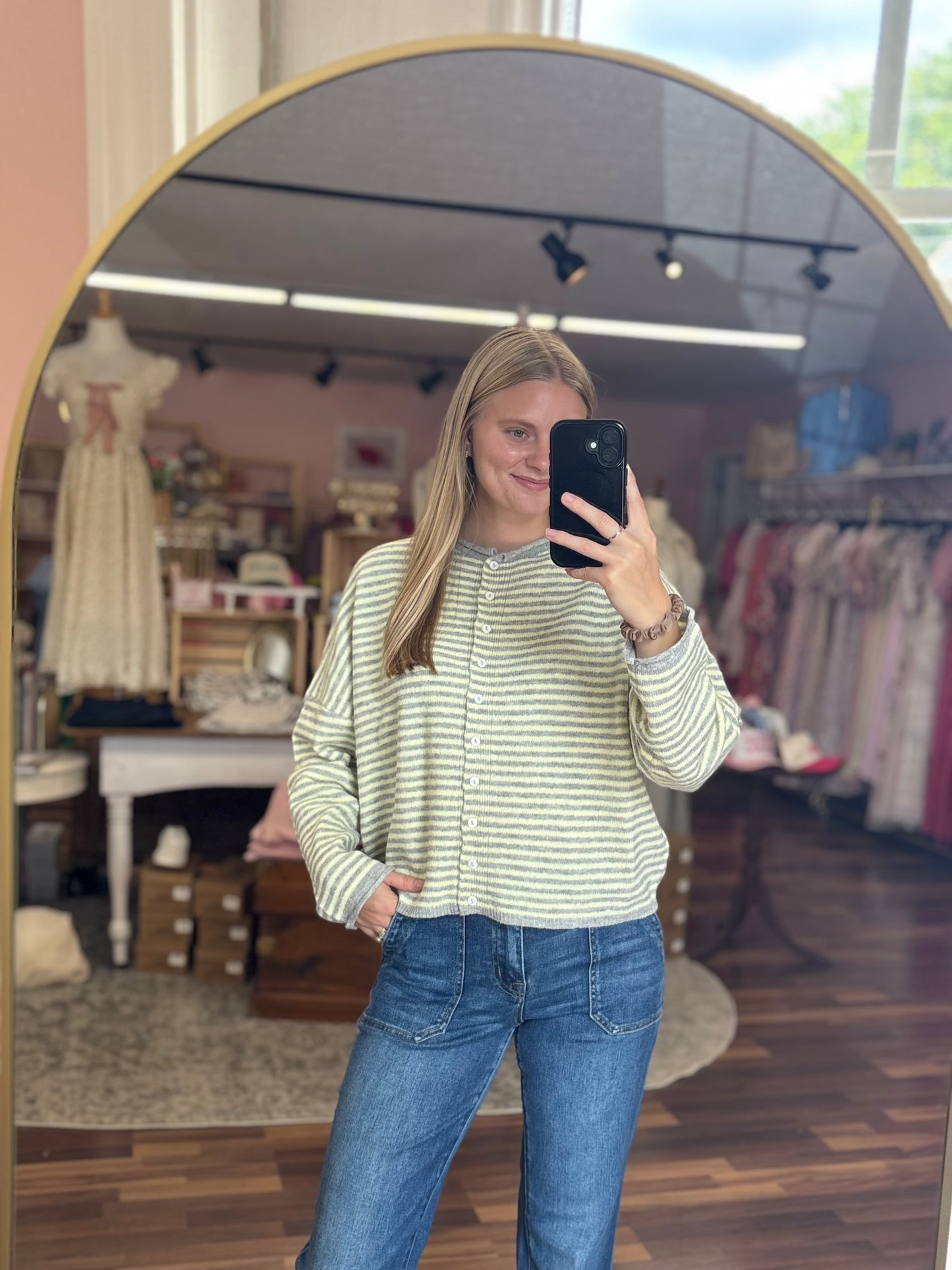 Butter Yellow Knit Cardigan