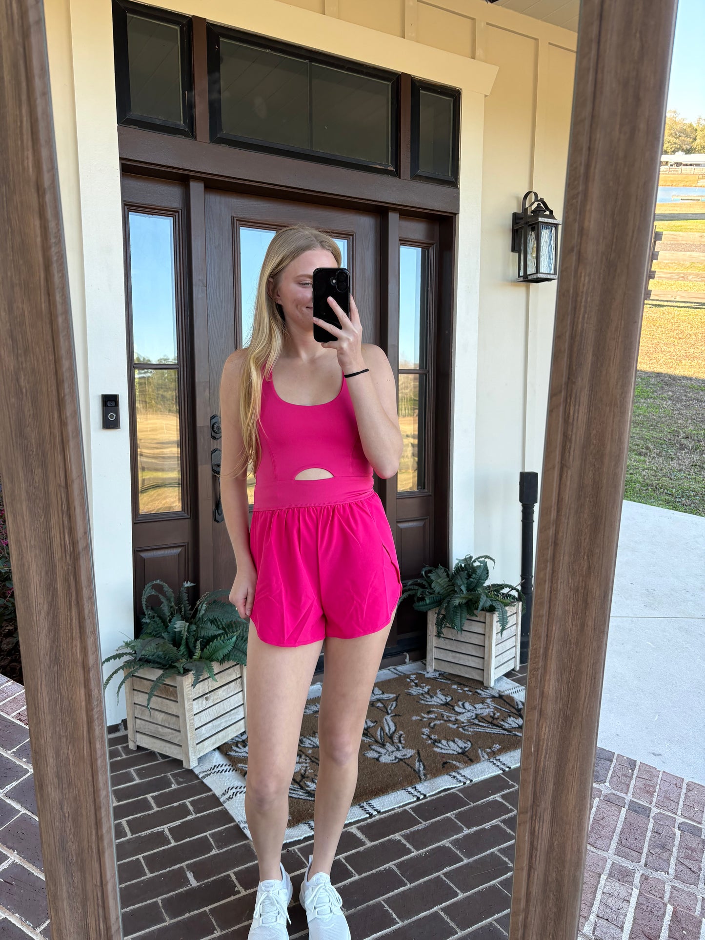 Pink Athletic One Piece
