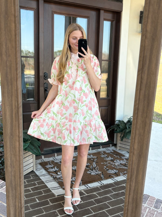 Pink Mix Floral Mini